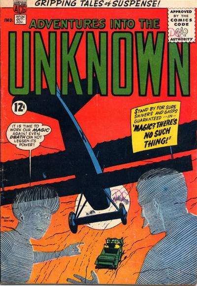 Adventures into the Unknown #136 (1962) Comic Books Adventures into the Unknown