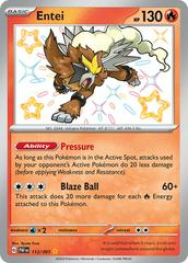 Entei #112 Prices | Pokemon Paldean Fates | Pokemon Cards Entei #112 Prices | Pokemon Paldean Fates | Pokemon Cards