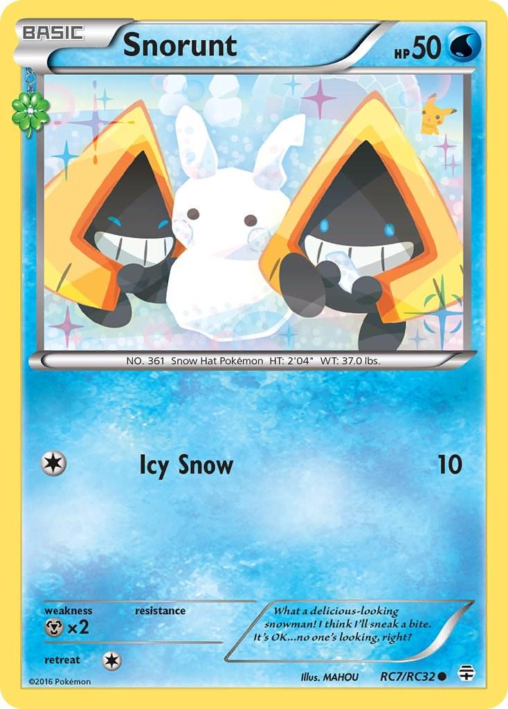 Snorunt #RC7 Pokemon Generations