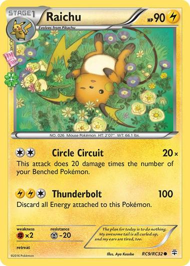 Raichu #RC9 Cover Art