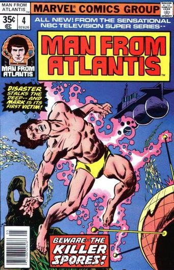 Man from Atlantis #4 (1978) Cover Art