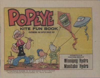 Popeye (1977) Comic Books Kite Fun Book