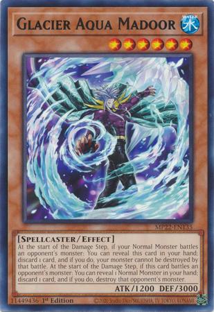 Glacier Aqua Madoor MP22-EN135 YuGiOh 2022 Tin of the Pharaoh's Gods Mega Pack