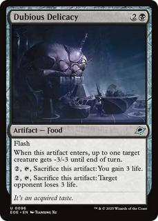 Dubious Delicacy