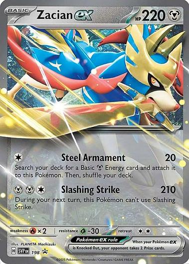 Zacian Ex #198 Cover Art