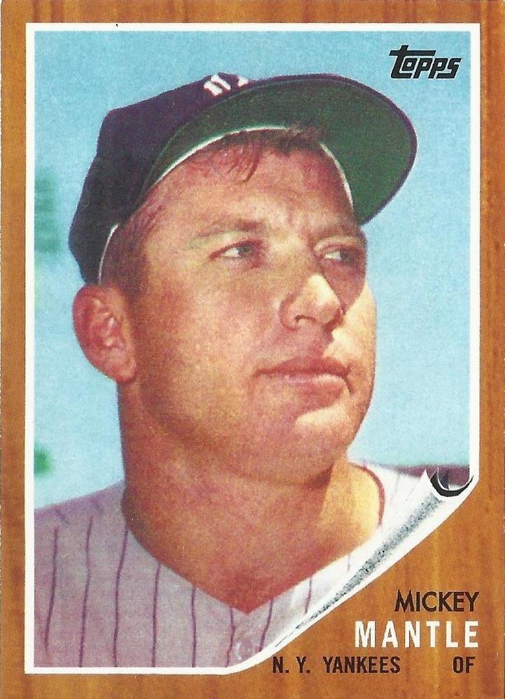Mickey Mantle #200 Baseball Cards 2010 Topps Cards Your Mom Threw Out Original Back