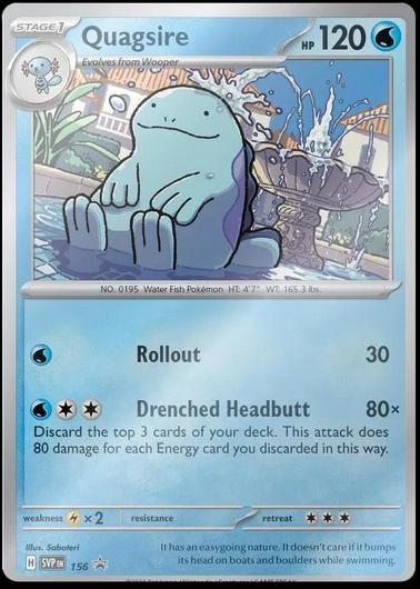 Quagsire #156 Cover Art
