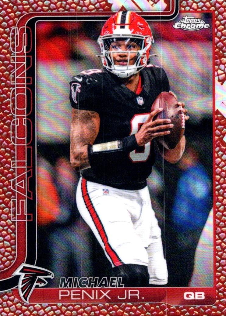 Michael Penix Jr. [Leather Refractor] #15