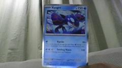 Kyogre | Kyogre [Cosmos Holo] Pokemon Mega Evolution
