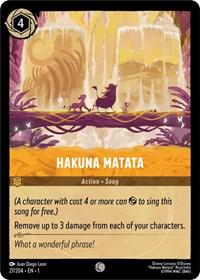Hakuna Matata #27 Lorcana First Chapter