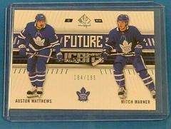 Auston Matthews, Mitch Marner #143 Hockey Cards 2019 SP Authentic Prices