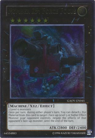 Number 25: Force Focus GAOV-EN045 YuGiOh Galactic Overlord