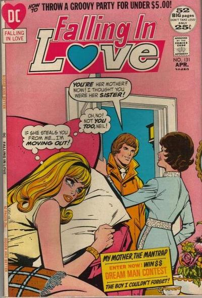 Falling in Love #131 (1972) Comic Books Falling In Love