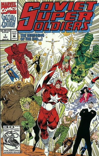 Soviet Super Soldiers #1 (1992) Comic Books Soviet Super Soldiers