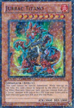 Jurrac Titano DT03-EN067 YuGiOh Duel Terminal 3