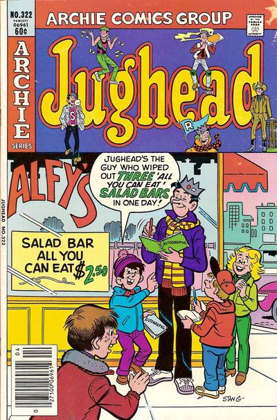 Jughead #322 (1982) Comic Books Jughead