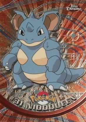 Nidoqueen #31 Pokemon 2000 Topps Chrome