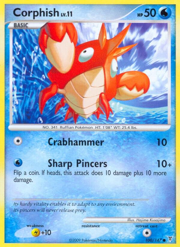 Corphish #100 Pokemon Supreme Victors