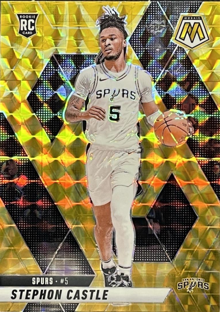 Stephon Castle [Reactive Yellow] #236 Prices | 2024 Panini Mosaic