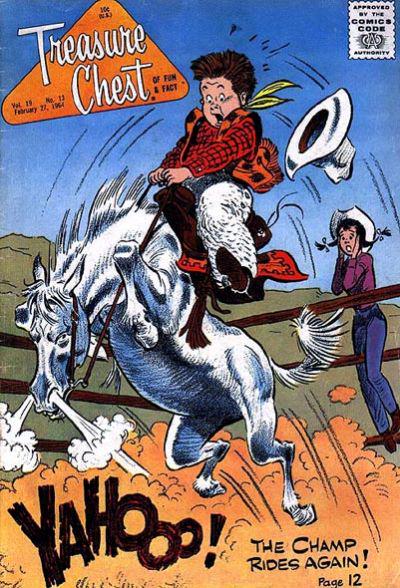 Treasure Chest of Fun and Fact #13 359 (1964) Comic Books Treasure Chest of Fun and Fact