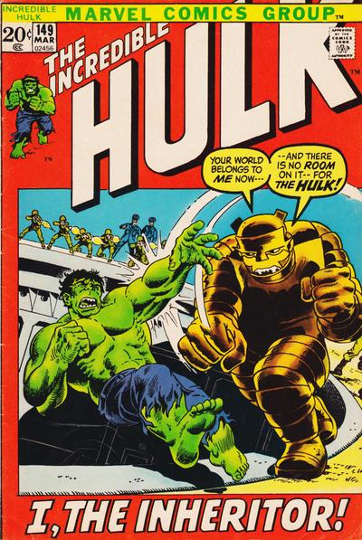 The Incredible Hulk #149 (1972) Comic Books Incredible Hulk
