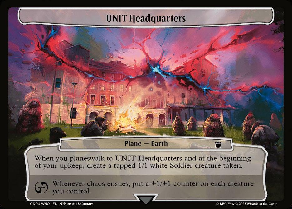 UNIT Headquarters #604 Magic Doctor Who