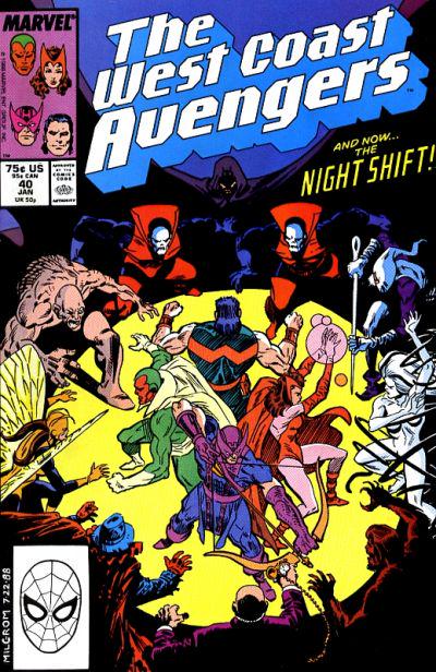 West Coast Avengers #40 (1989) Comic Books West Coast Avengers