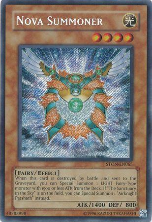 Nova Summoner STON-EN065 YuGiOh Strike of Neos