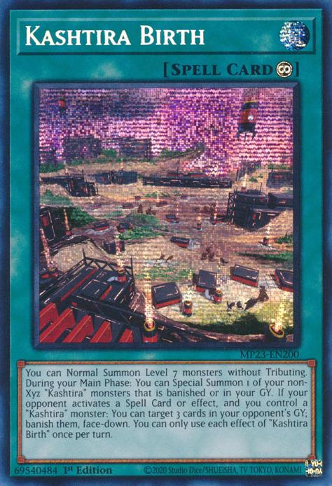 Kashtira Birth MP23-EN200 YuGiOh 25th Anniversary Tin: Dueling Heroes Mega Pack