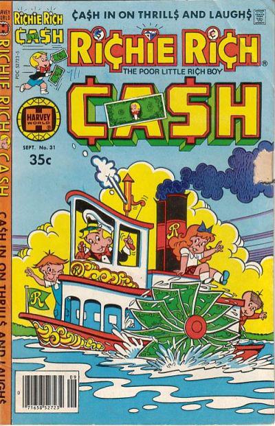 Richie Rich Cash #31 (1979) Comic Books Richie Rich Cash