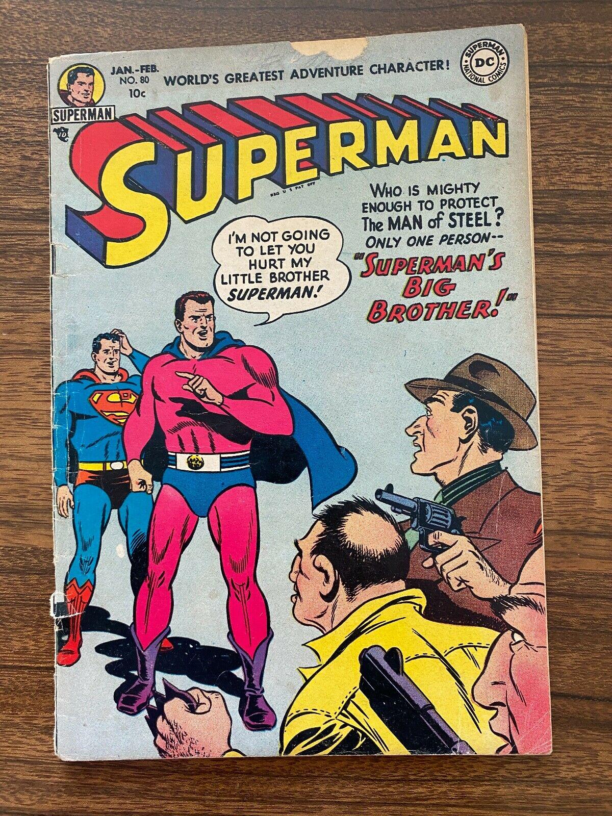 Superman #80 (1953) Comic Books Superman
