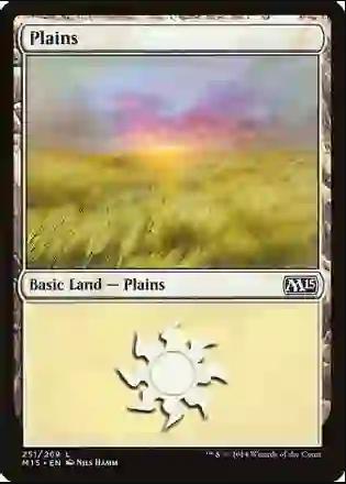 Plains #251 Magic M15