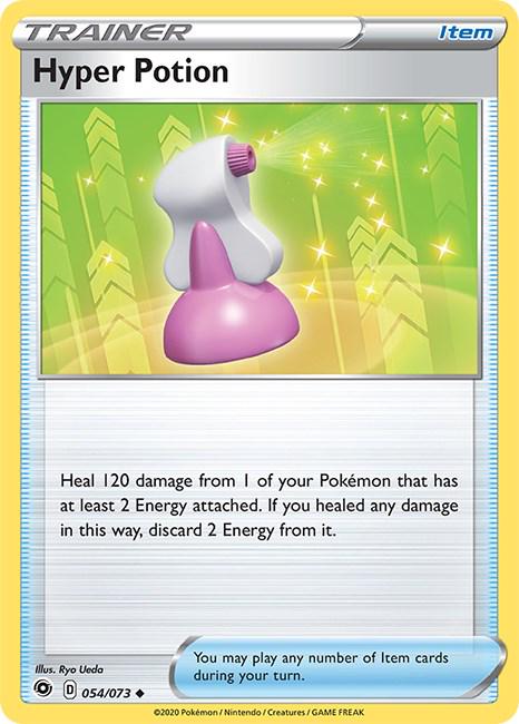 Hyper Potion #54 Pokemon Champion's Path