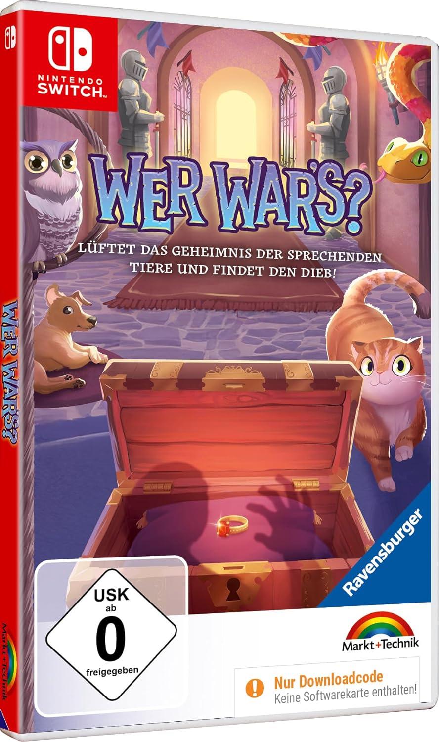 Carátula de Wer War's para Switch (edición PAL España)