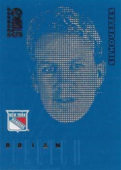 Brian Leetch #23 1997 Donruss Studio Silhouettes Hockey
