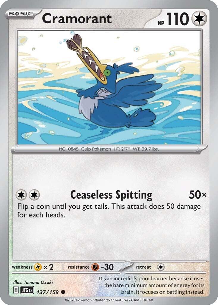 Cramorant #137 Pokemon Journey Together