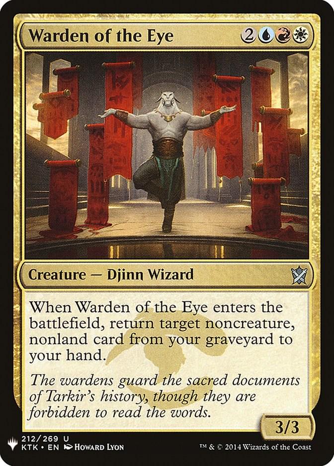 Warden of the Eye #212 Magic The List Reprints