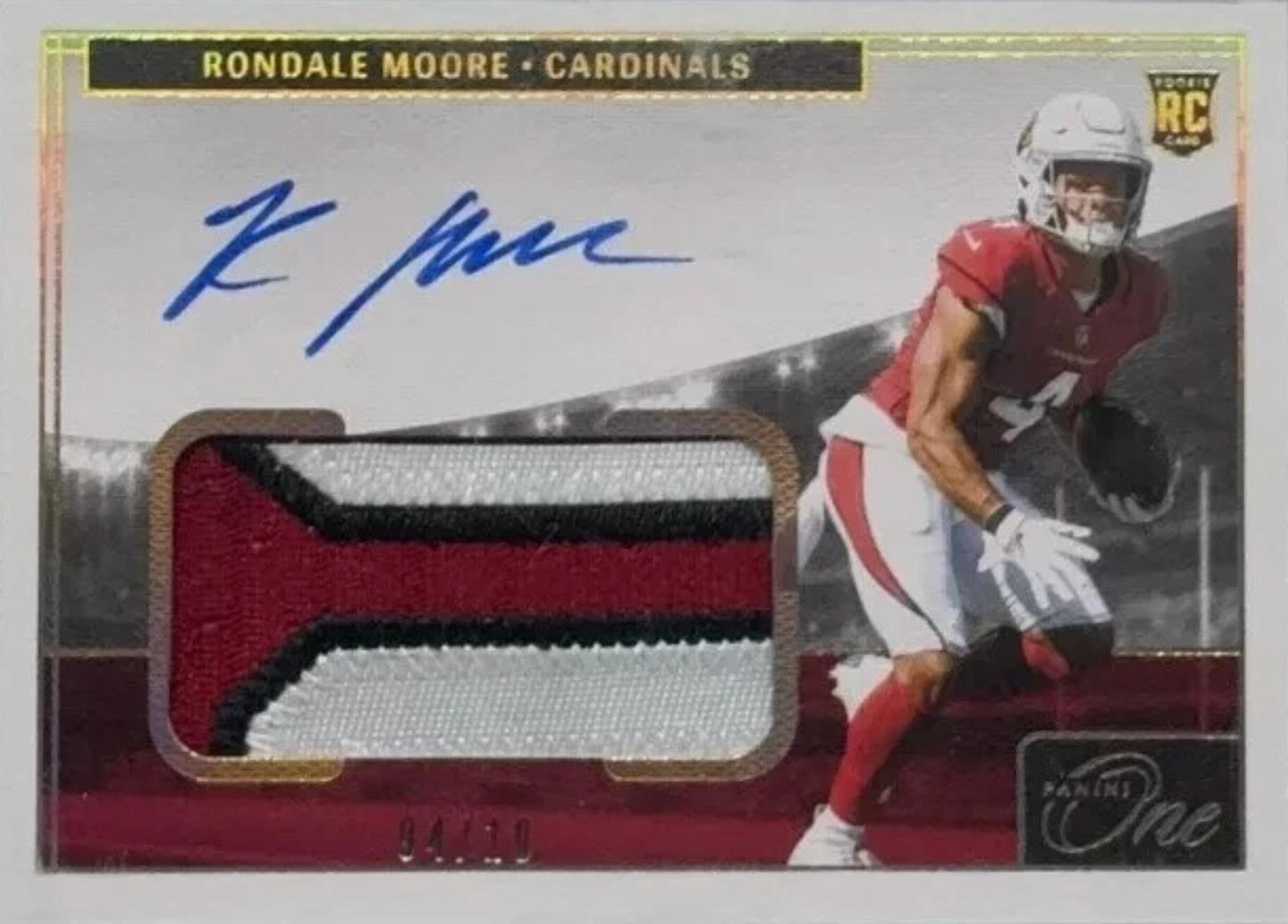 Rondale Moore [Gold Autograph] #18