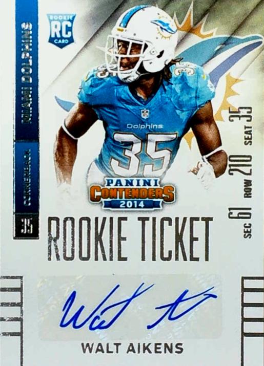 Walt Aikens #251 Football Cards 2014 Panini Contenders