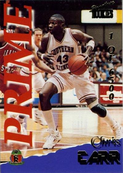 Chris Carr #9 1995 Signature Rookies Prime Basketball