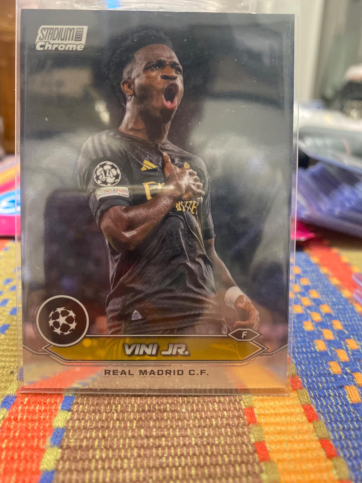 Vini Jr. #71 2023 Topps Stadium Club Chrome UEFA