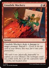 Unsubtle Mockery [Foil] #136