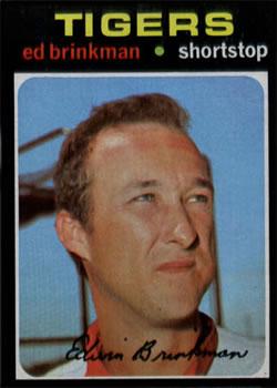 Ed Brinkman #389 1971 Topps Baseball