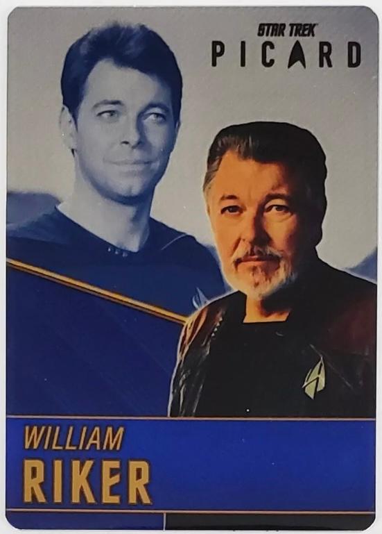 William Riker [Metal] #TN02 Prices | 2024 Rittenhouse Star Trek Picard ...