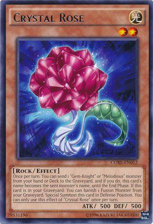 Crystal Rose CORE-EN012 YuGiOh Clash of Rebellions