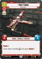 Red Three [Hyperspace] | Star Wars Unlimited: Spark of Rebellion
