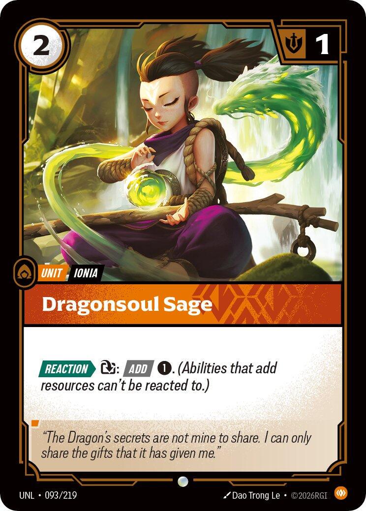 Dragonsoul Sage front