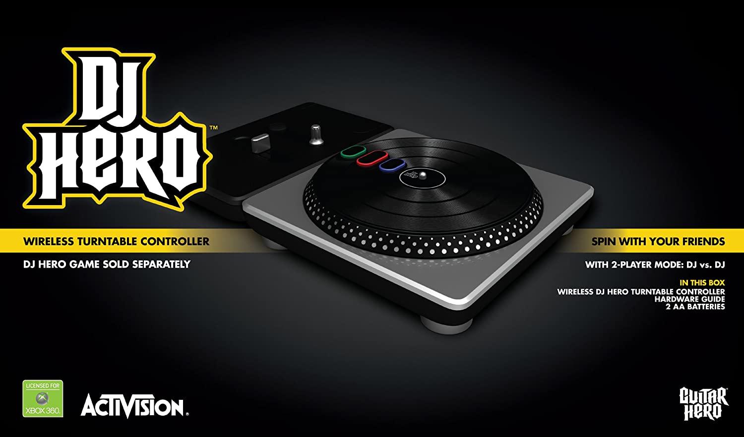 DJ Hero Stand-Alone Turntable Xbox 360