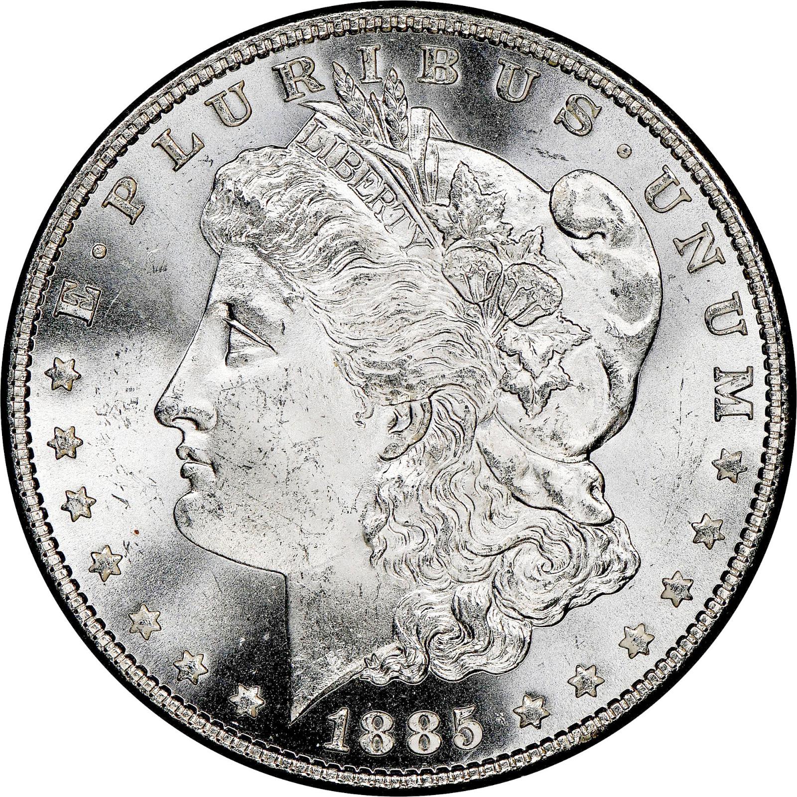 1885 O Coins Morgan Dollar