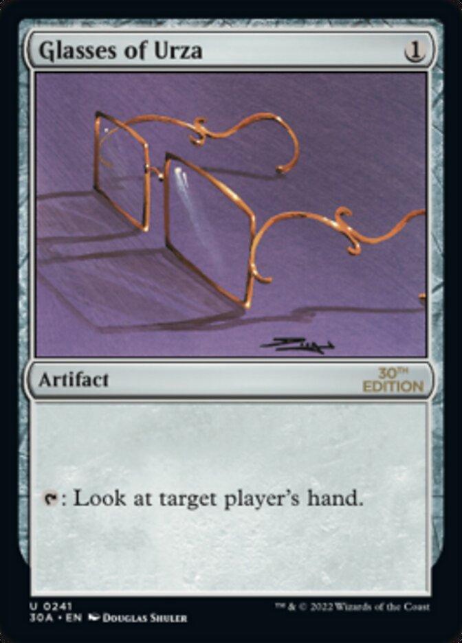 Glasses of Urza #241 Magic 30th Anniversary